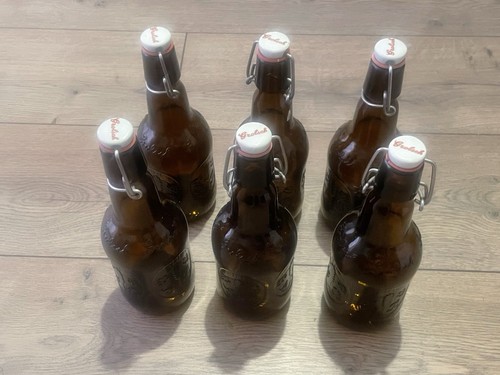 Vintage grolsch beer bottles - vintage,