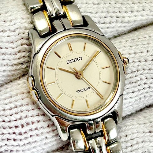 Seiko exelune gold silver - seiko,