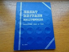 WHITMAN FOLDER VICTORIA HALFPENNY 1860 TO 1901 28 COINS GREAT BRITAIN UK