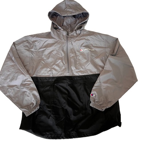 Champion half zip gray black - gray,