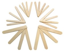Wooden Natural Lolly Sticks