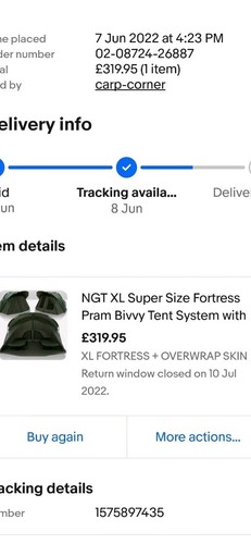 Ngt fortress bivvy super - ngt,
