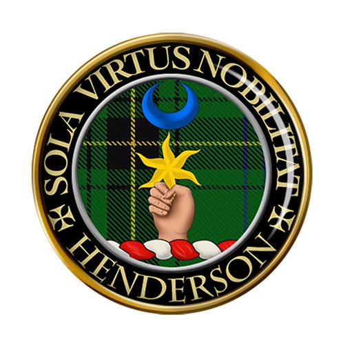 Henderson scottish clan pin - henderson,
