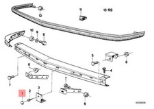 Genuine BMW Number Licence