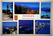 Postcard Spain Canary Islands Puerto de la Cruz Tenerife Holiday Paradise Relax