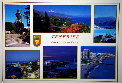 Postcard spain canary islands - canary,