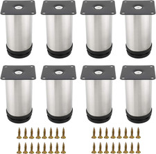 8 Pcs 80Mm Adjustable Legs
