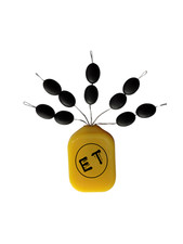 Tungsten Oval Sinkers S/M/L