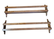 2 Vintage Antique Church Pew