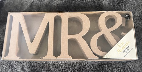 And mrs wooden sign - and,