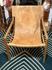 Gorgeous Leather And Teak