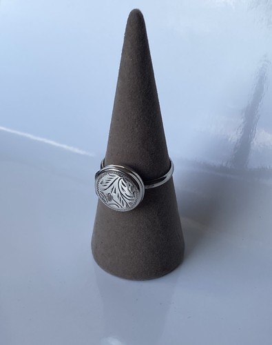 Sterling silver poison ring - poison,