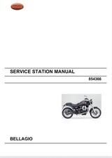 Moto Guzzi Bellagio Factory Workshop Service Manual Service Station Manual OEM