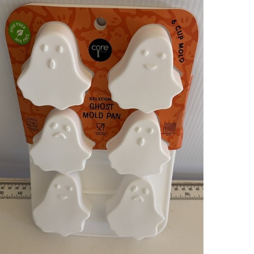 Ghost faces silicone cupcake - silicone,