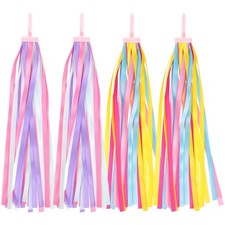  4 Pcs Streamers Bike Girls