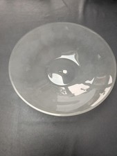 Krosno Poland Glass Bowl Heavy