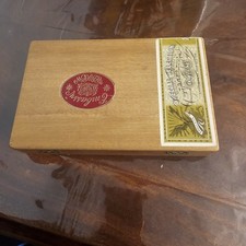 Vintage wooden cigar box for