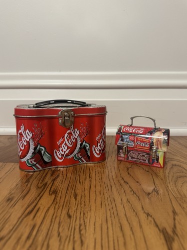 Coca cola pack shaped - shaped, tin