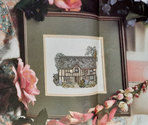 Cross stitch charts cottages - stitch, charts: