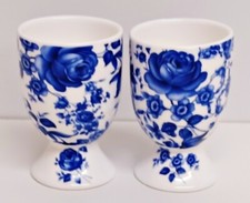 Delft Blue Egg Cups Set of 2
