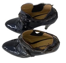 Women Stud Buckle Shoes Boot Size 6 Good Condition