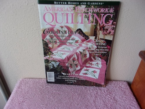 American patchwork quilting - american,