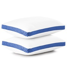 Gusseted Pillow Set of 2 Bed