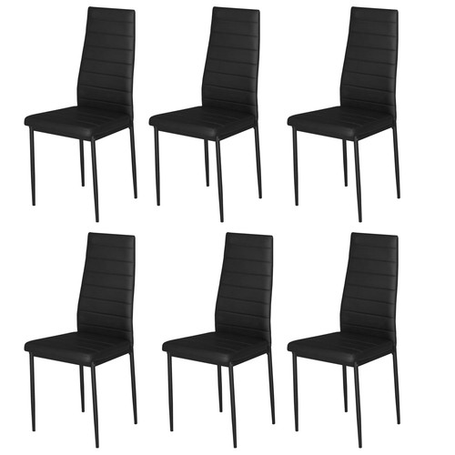 Leather dining chairs - pu,