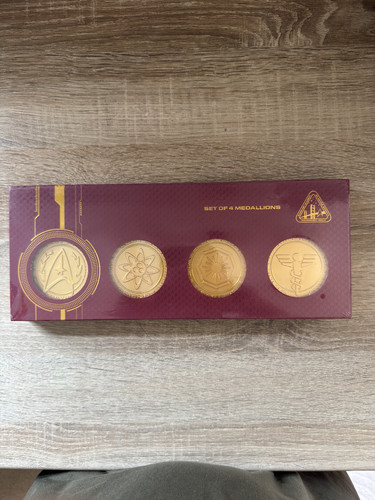 Star trek set - set, gold