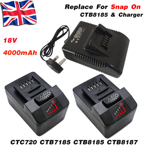 For snap 18v - 4.0ah, battery