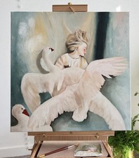 Original oil painting on
