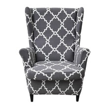 Wing Chair Slipcovers 2 Pieces