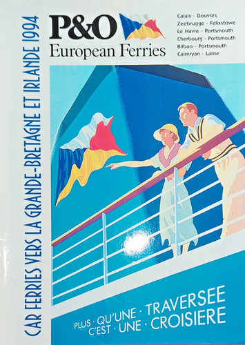 European ferries 1994 car - p&o,