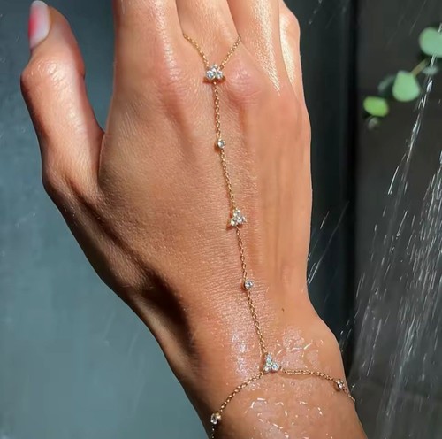 Gold stainless steel hand - gold,