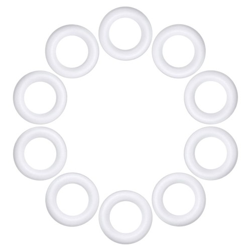10pcs foam wreath 7 round - wreath, ,
