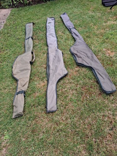 Three fishing rod bags for - rod,