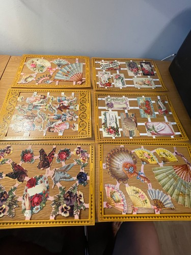 Vintage paper scraps sheets - paper,