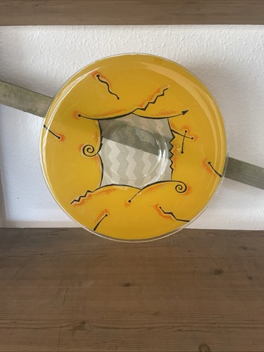 Glass platter plate vintage - plate,