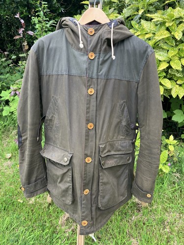 Barbour game parka wax jacket - barbour,