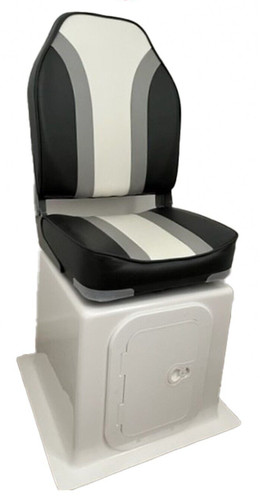 High back folding boat - folding, seat