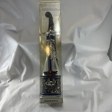 Vntg Greek Spathaki Ouzounis Ouzo EMPTY bottle 180mm W/original Plastic Box