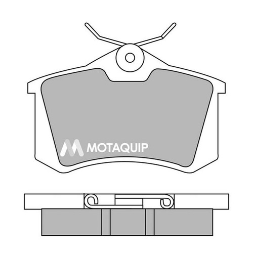 Brake pads set for - brake, mk4
