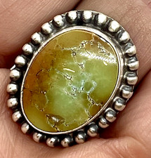 Navajo royston turquoise - turquoise, ring