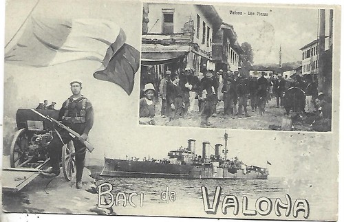 1912 albania kisses from - albania,