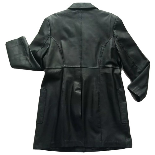 Matrix style black leather - matrix,