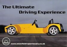 Westfield c2001-02 UK Single Sheet Brochure 1800 2000 SEiGHT Megabusa Megablade