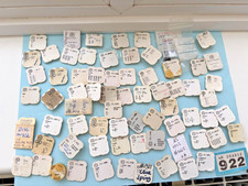 Watchmakers ETA & AS Scheild brand new Genuine sealed watch parts huge mixed lot