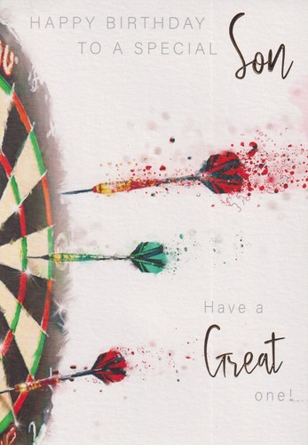 Special son birthday greeting - special,
