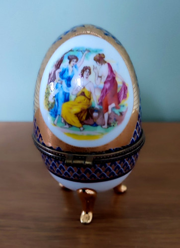 Vintage regal porcelain egg - vintage,