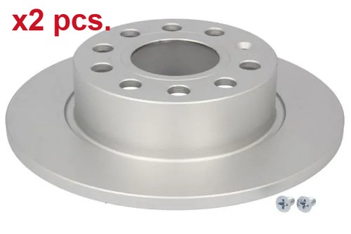 Pcs rear brake disc rotors - brake,